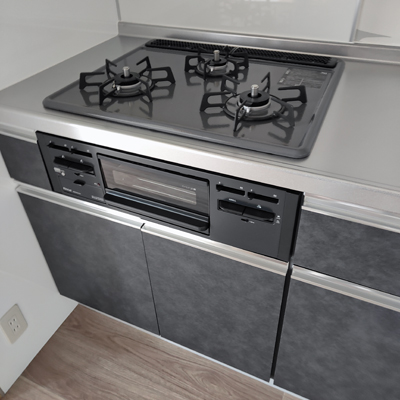 システムキッチン新装